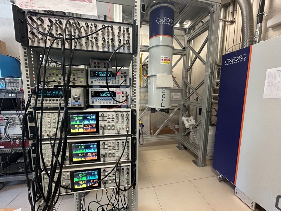 Elettronica per acquisizione dati sistema 300 mK